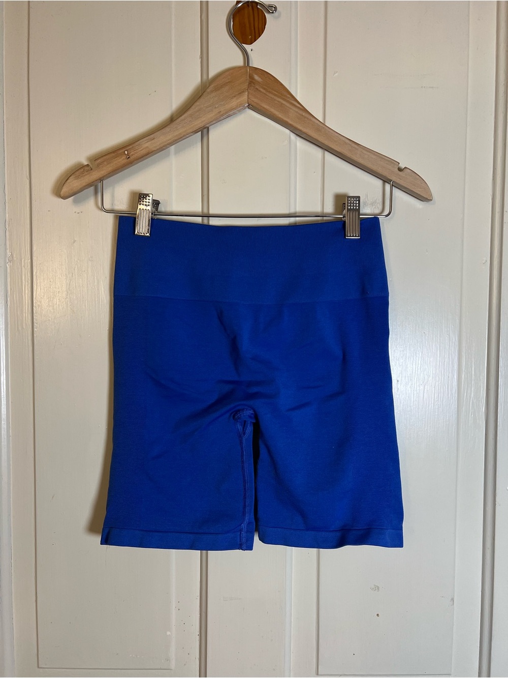 Alphalete Women’s Pump Mid Rise Shorts Size XS Indigo
